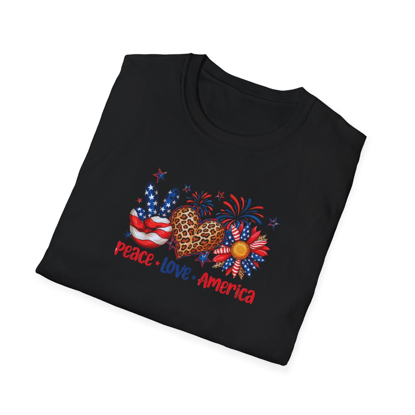 Peace Love America T-Shirt