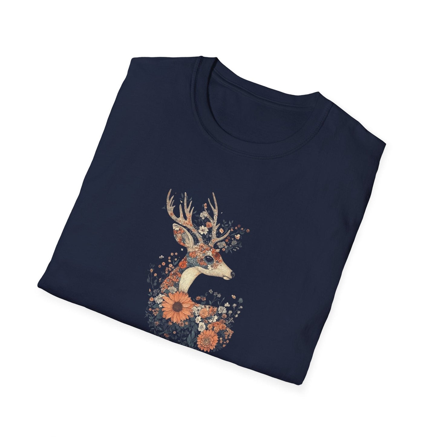 Floral Deer T-Shirt