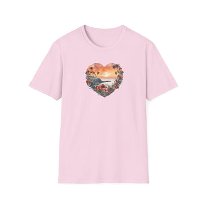 Sunset At Beach T-Shirt