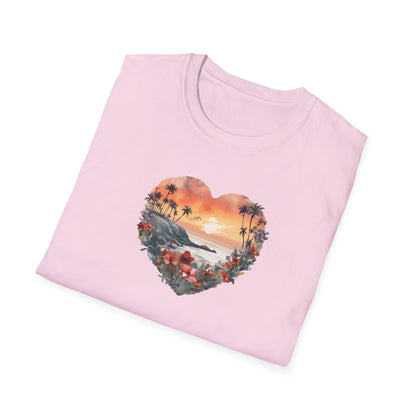 Sunset At Beach T-Shirt