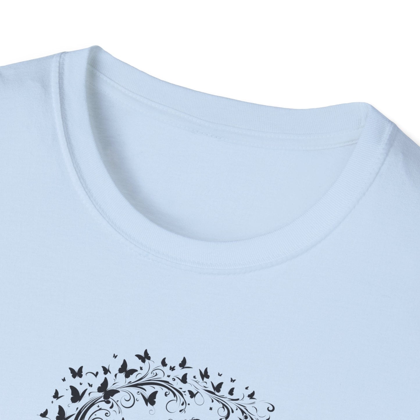 Swirling Butterfly Lady T-Shirt