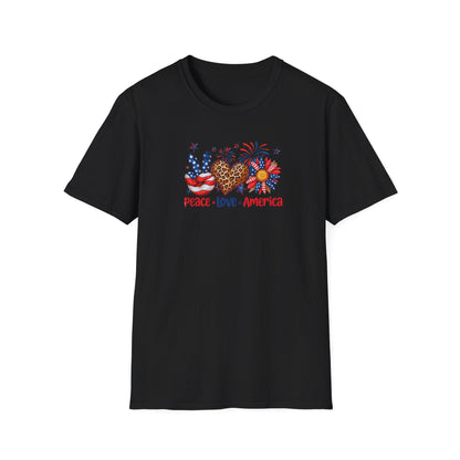 Peace Love America T-Shirt