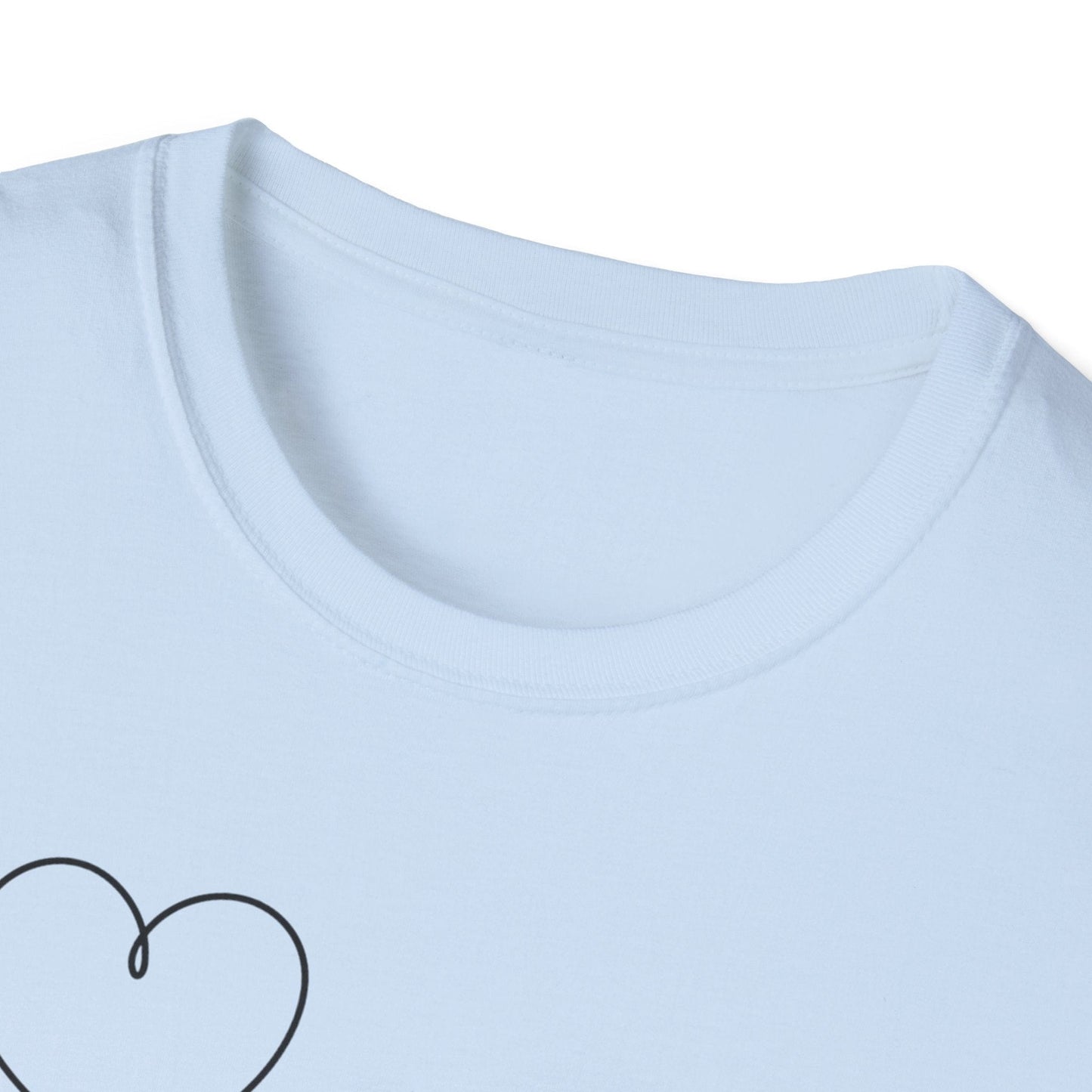 Lineart Heart & Butterfly T-Shirt