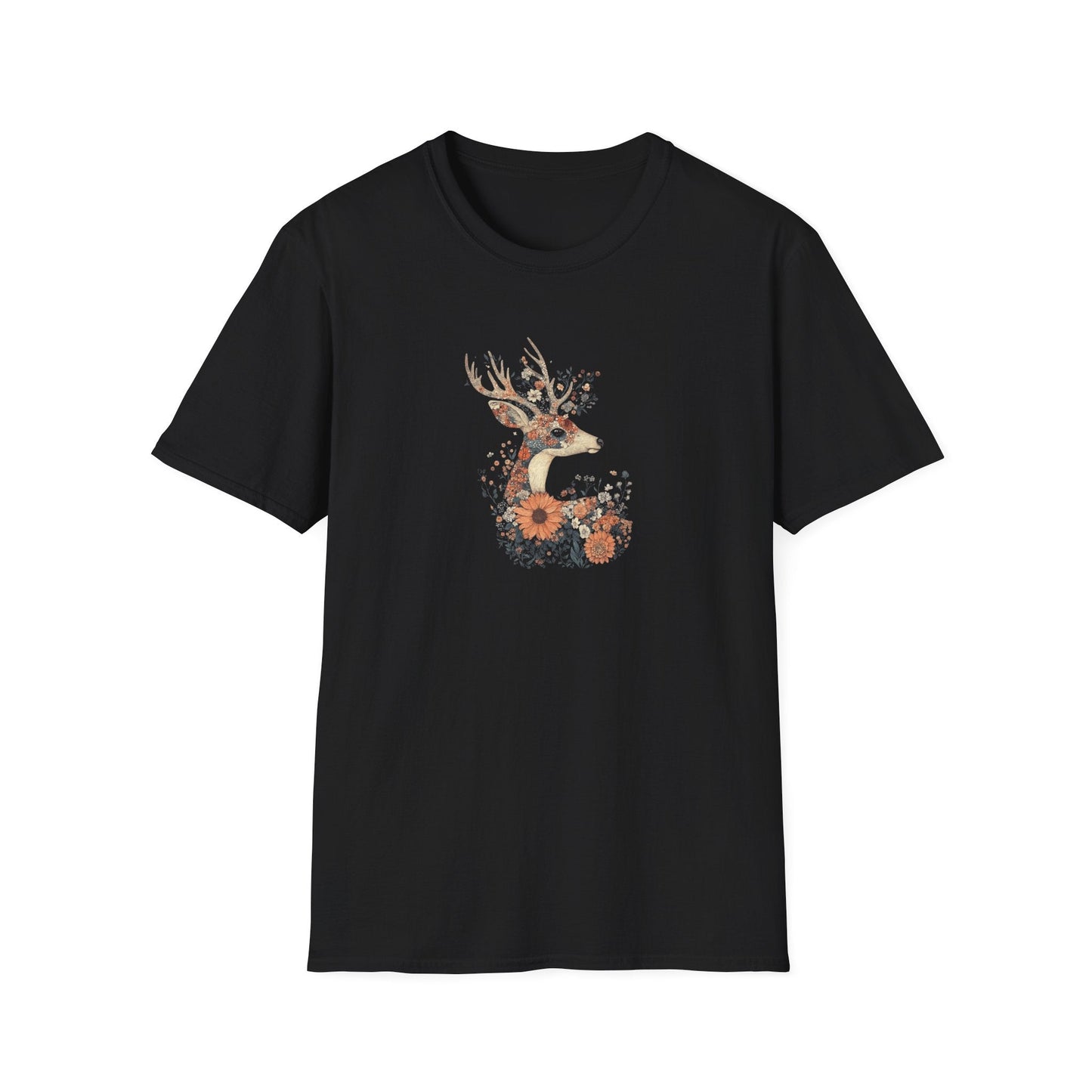 Floral Deer T-Shirt