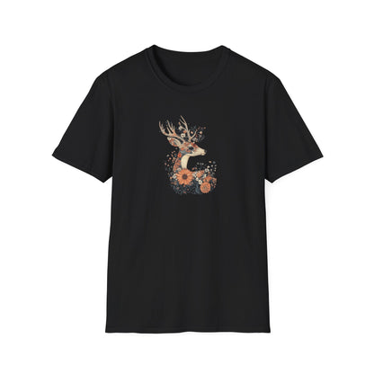 Floral Deer T-Shirt
