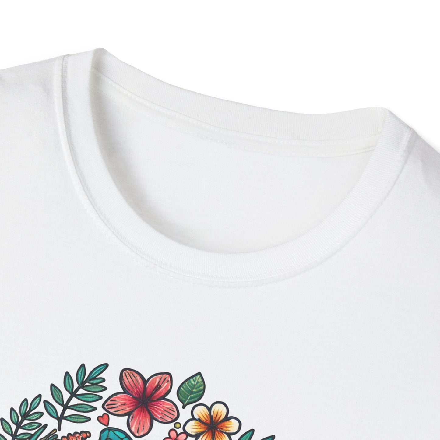 Floral Turtle T-Shirt
