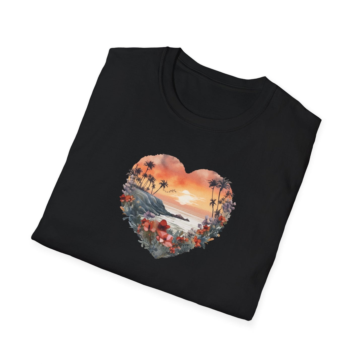 Sunset At Beach T-Shirt