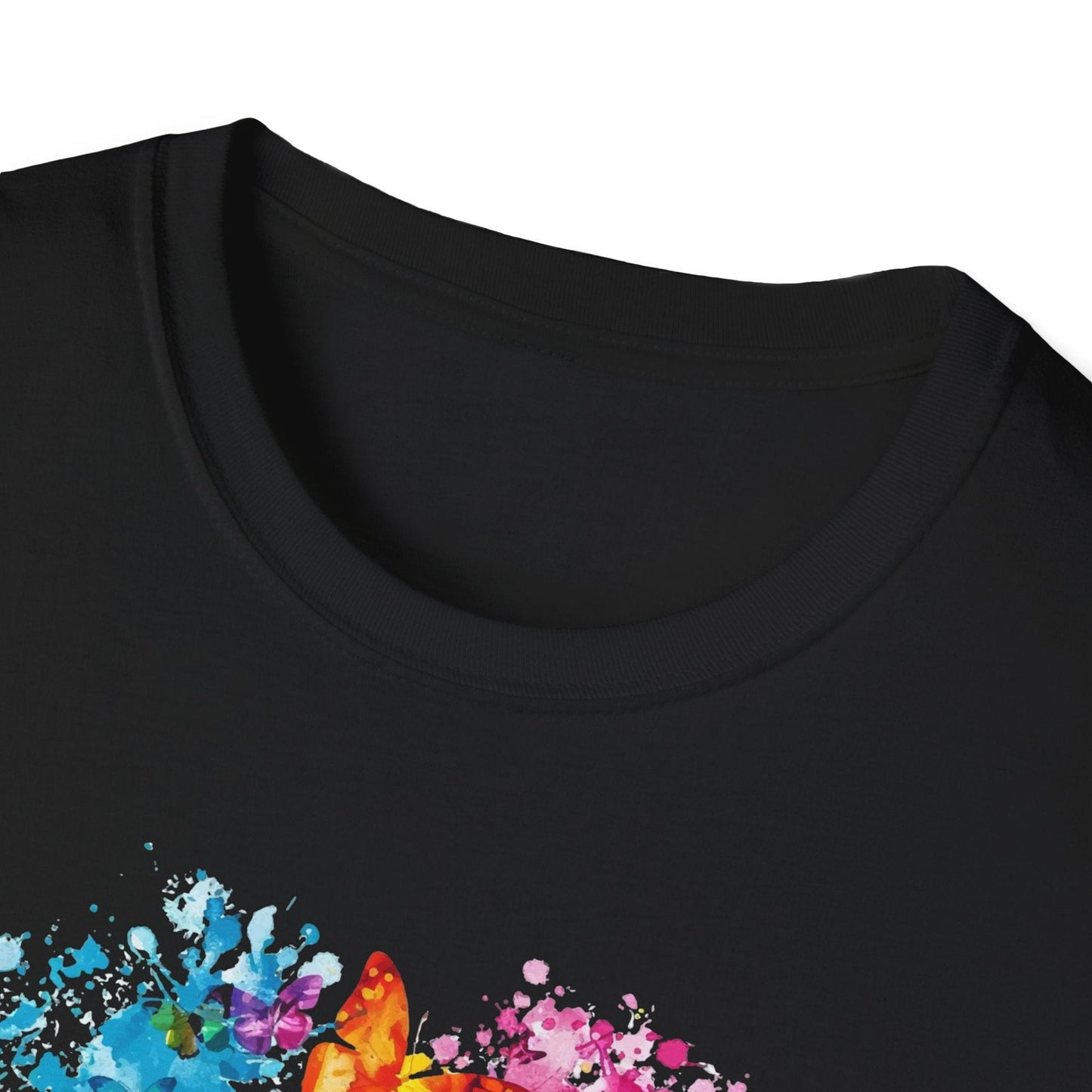 Distorted Colorful Heart T-Shirt