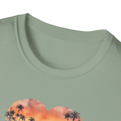 Sunset At Beach T-Shirt