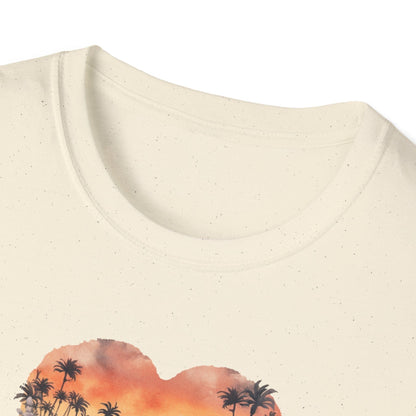 Sunset At Beach T-Shirt
