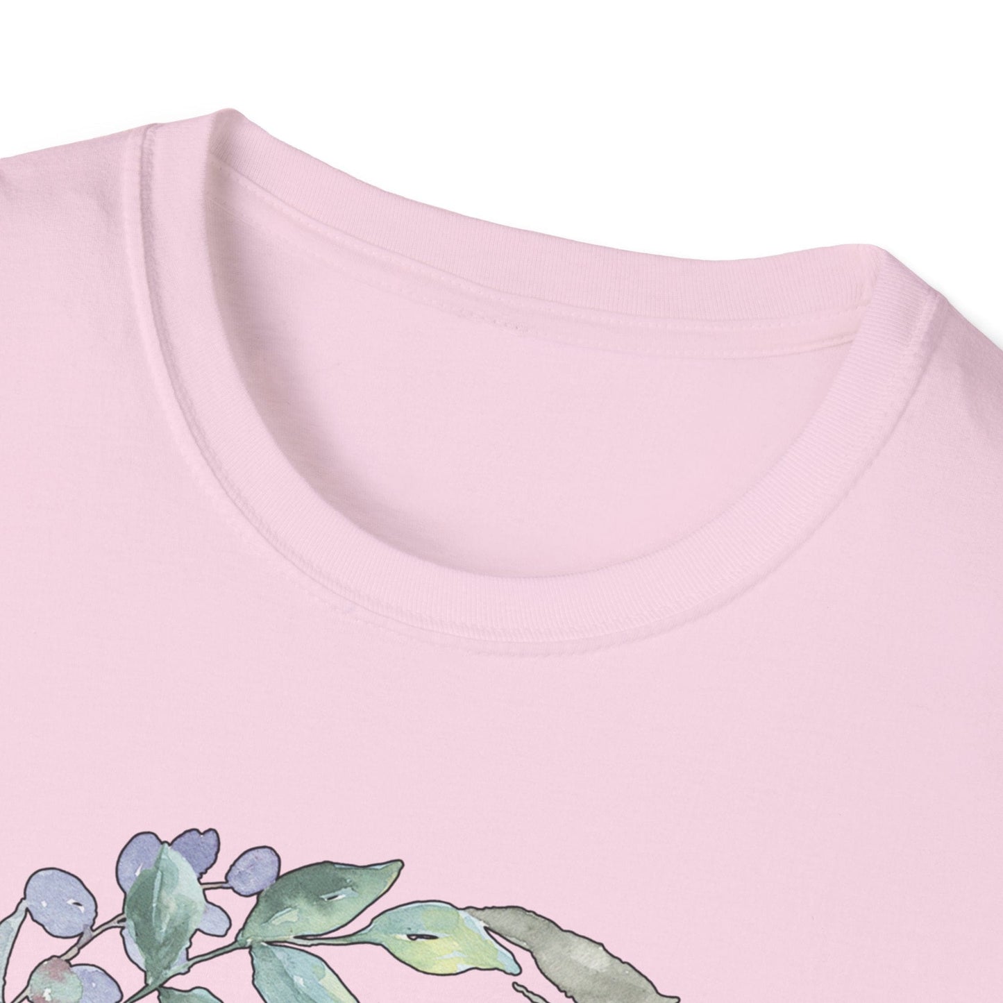 Watercolor Garden Bird T-Shirt