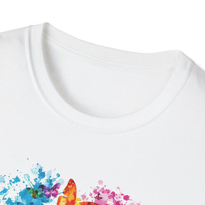 Distorted Colorful Heart T-Shirt