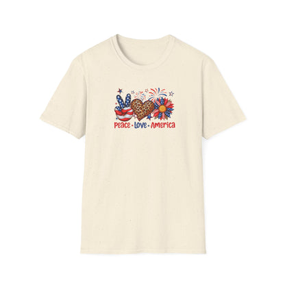 Peace Love America T-Shirt