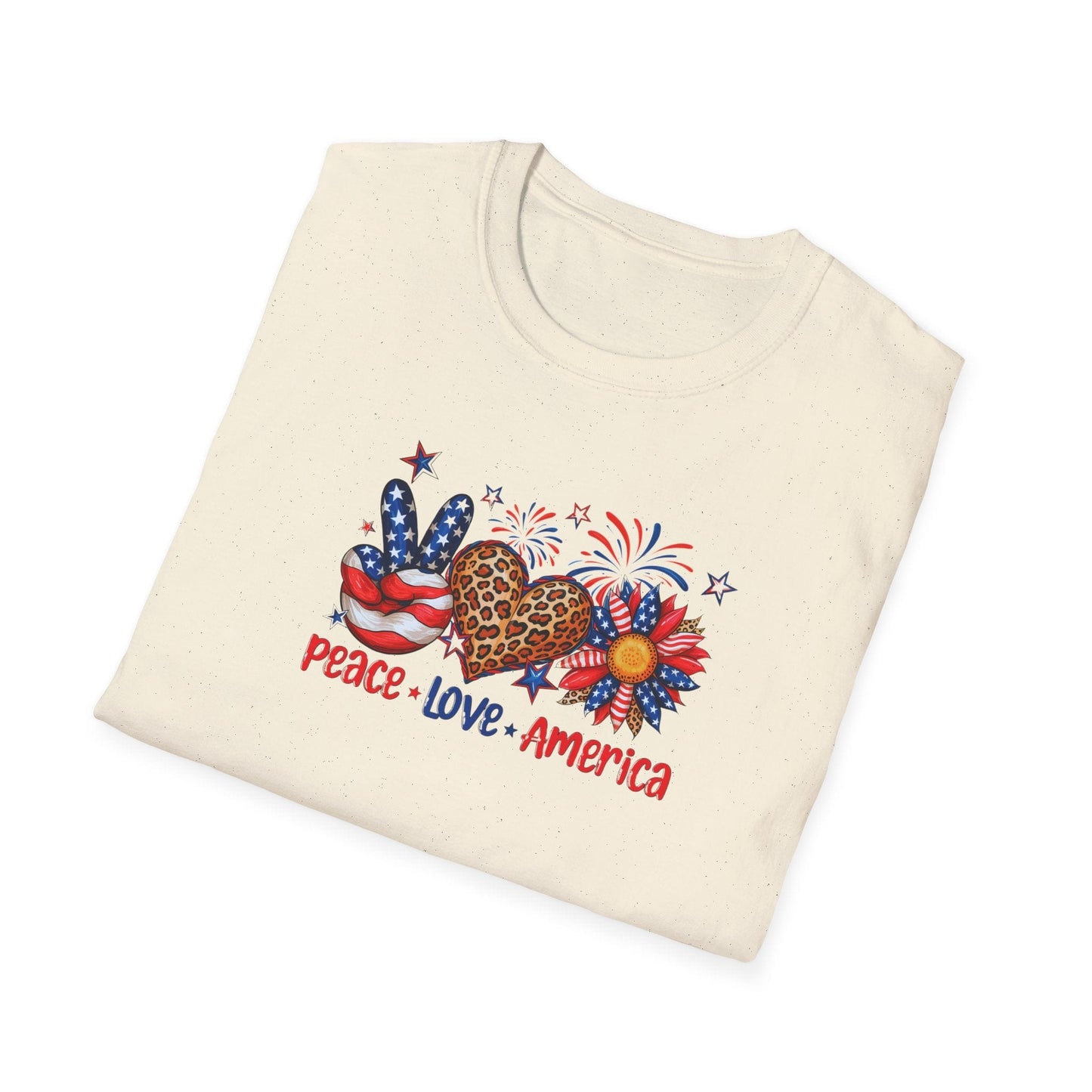 Peace Love America T-Shirt