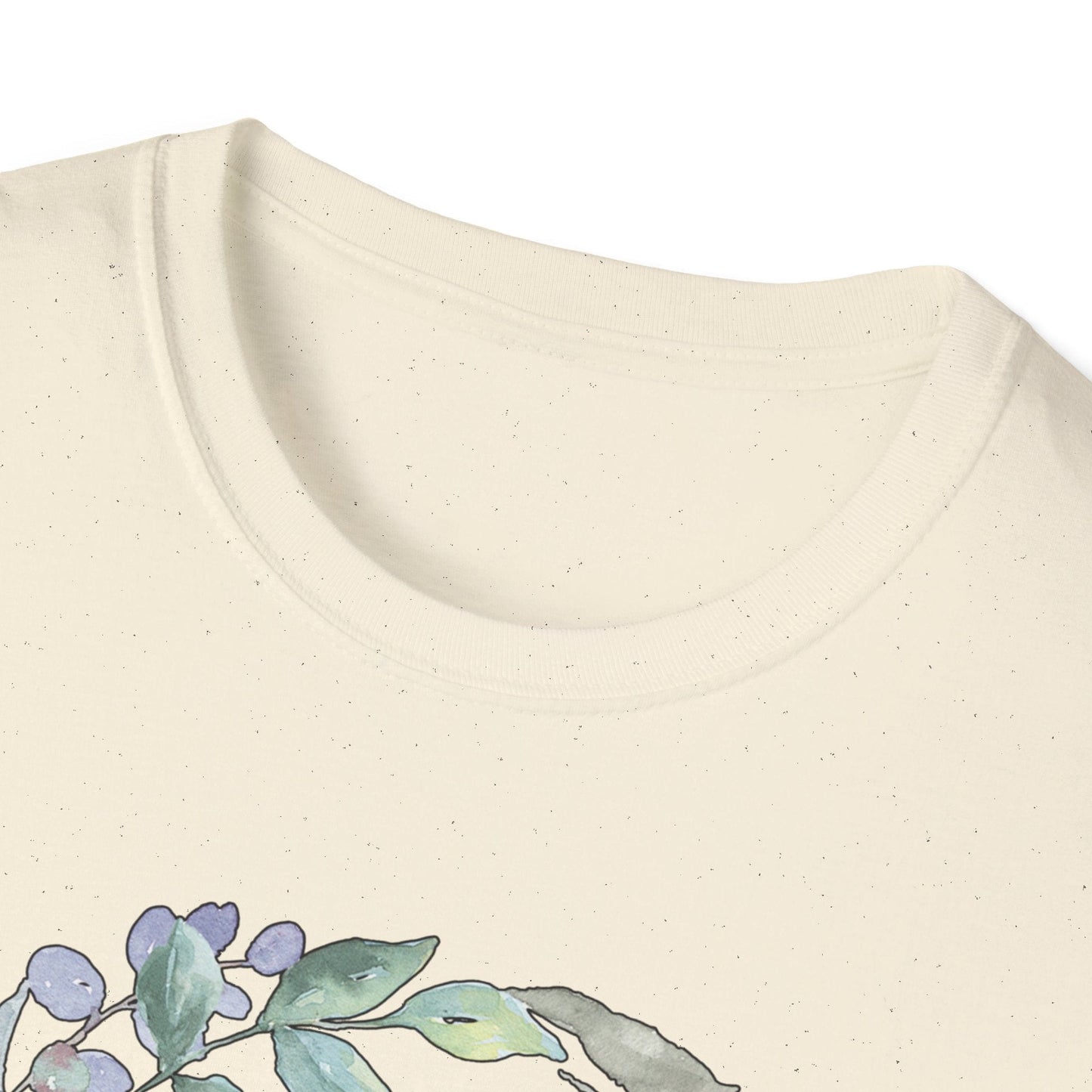 Watercolor Garden Bird T-Shirt