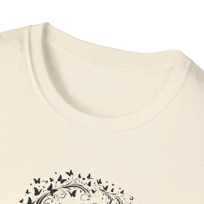 Swirling Butterfly Lady T-Shirt