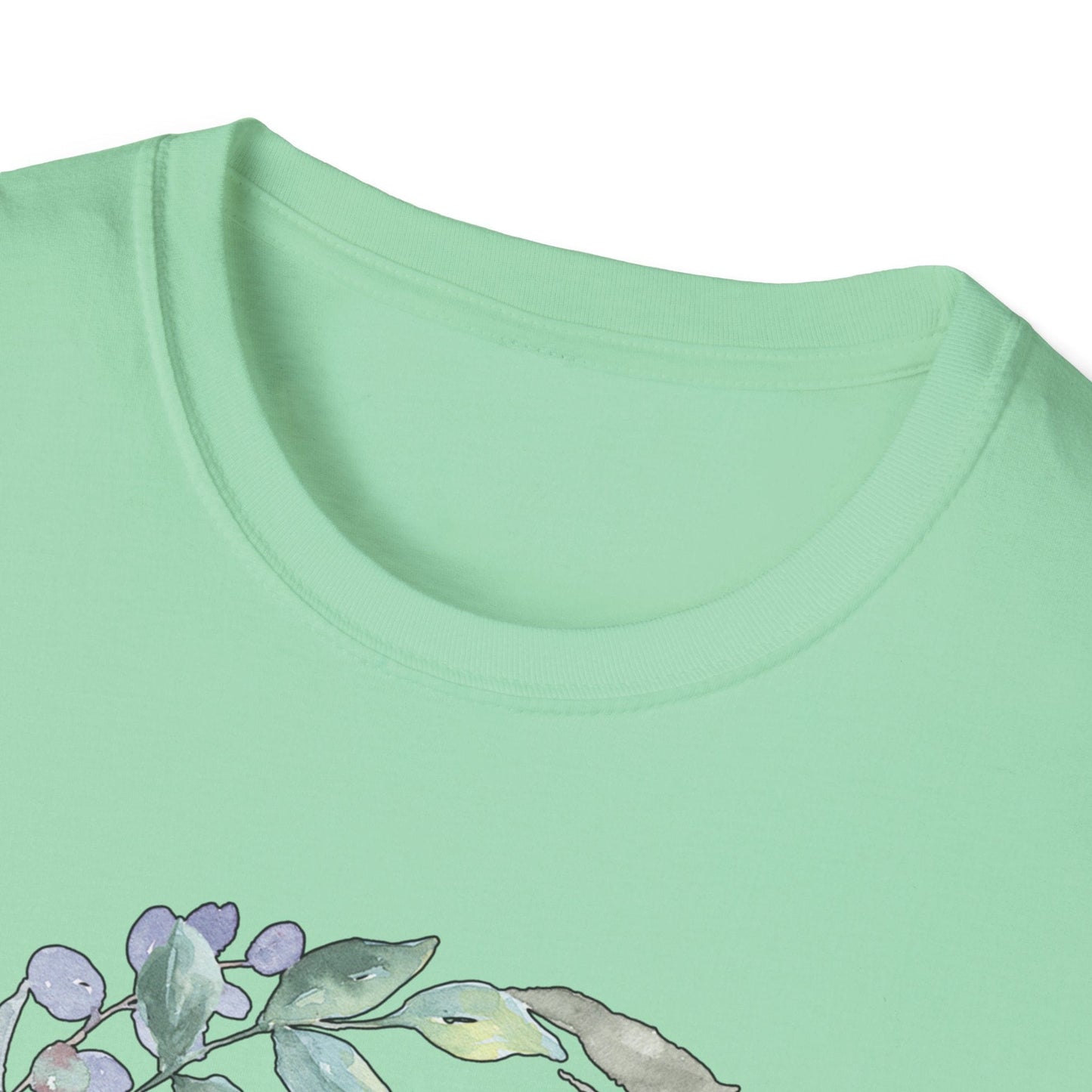 Watercolor Garden Bird T-Shirt