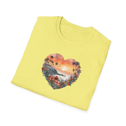 Sunset At Beach T-Shirt