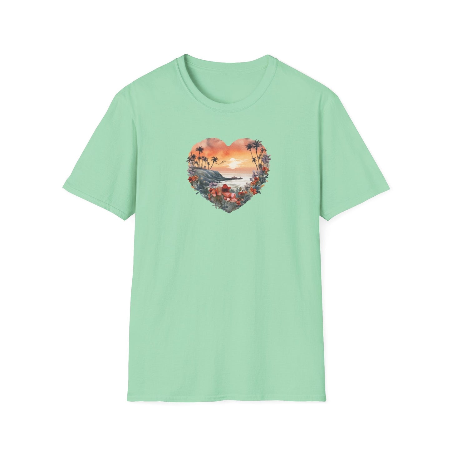 Sunset At Beach T-Shirt