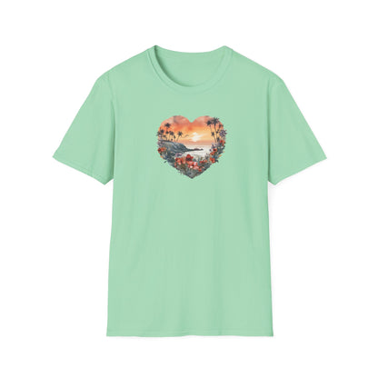Sunset At Beach T-Shirt