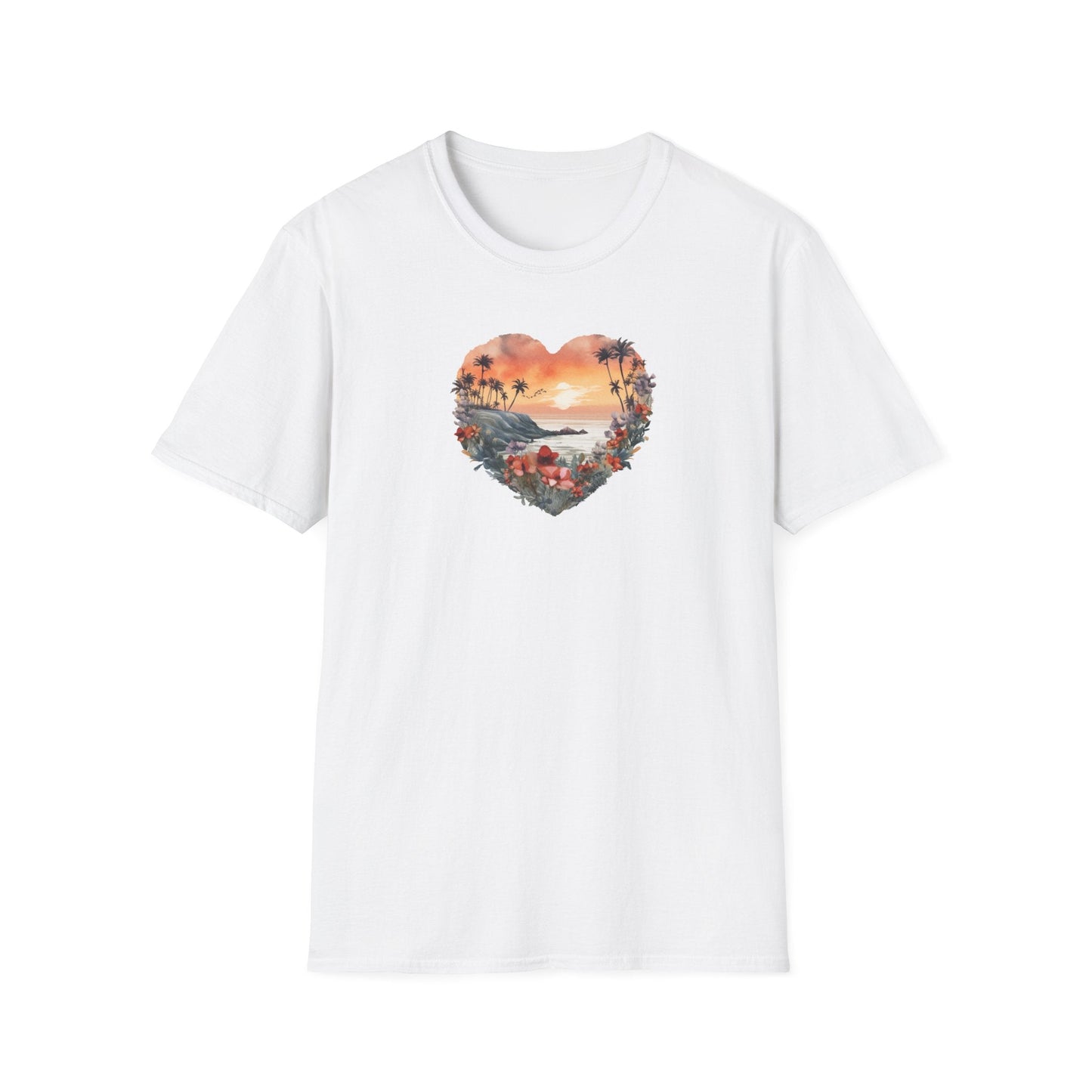 Sunset At Beach T-Shirt