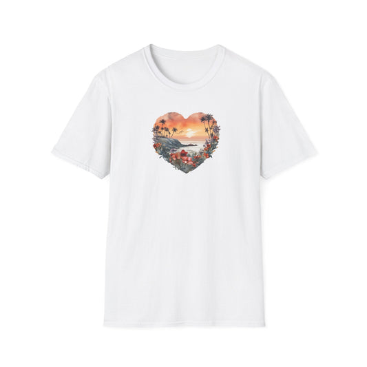 Sunset At Beach T-Shirt