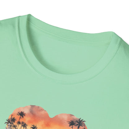 Sunset At Beach T-Shirt