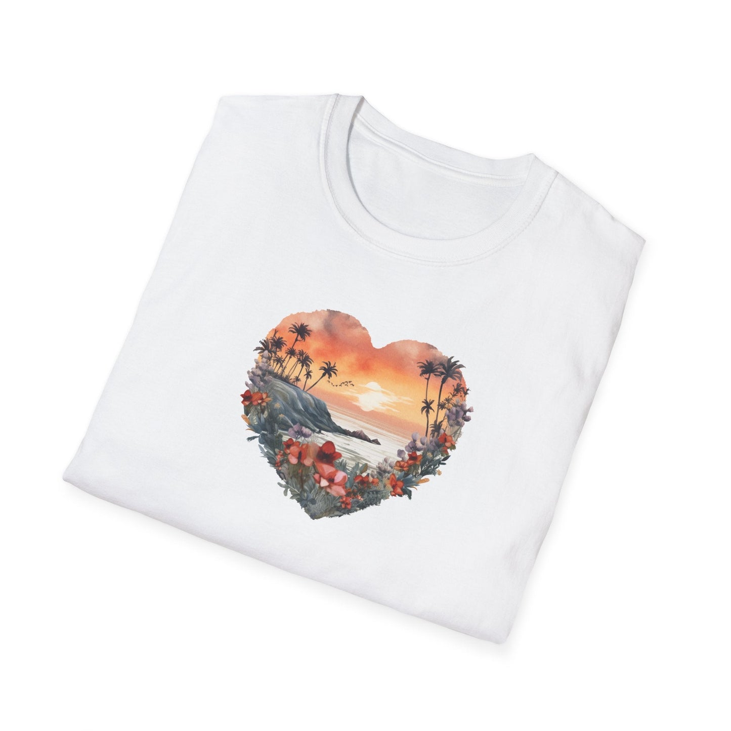 Sunset At Beach T-Shirt