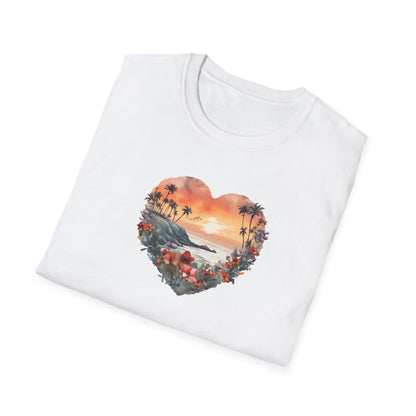 Sunset At Beach T-Shirt