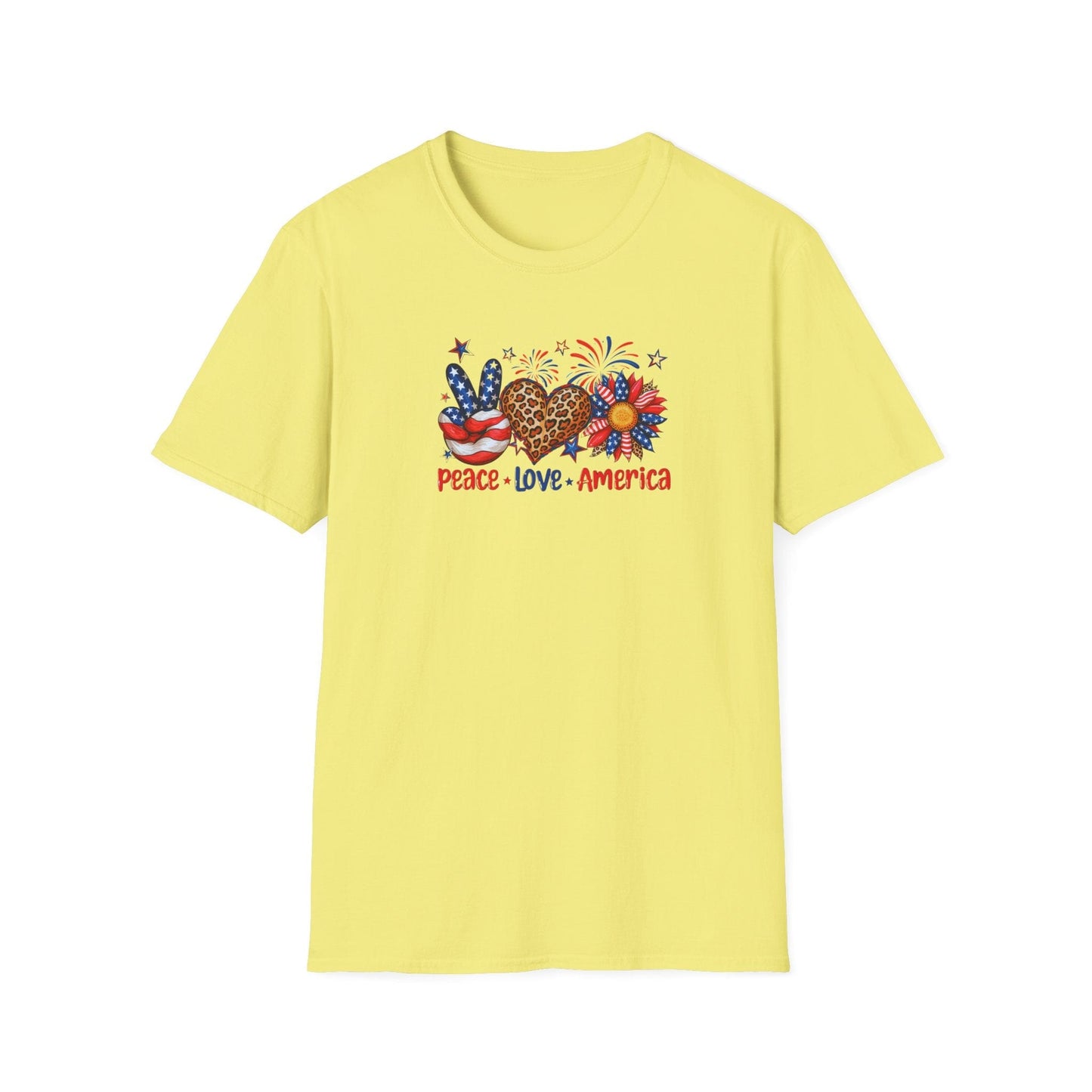 Peace Love America T-Shirt