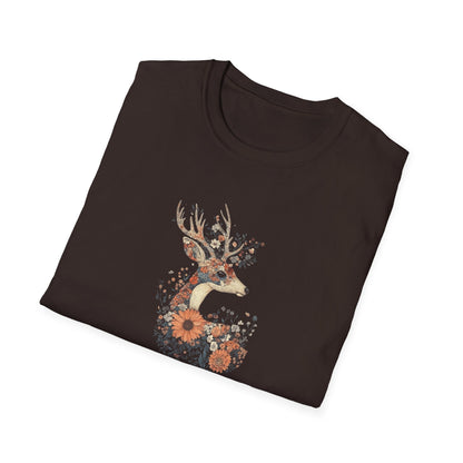 Floral Deer T-Shirt