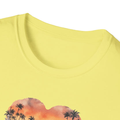 Sunset At Beach T-Shirt