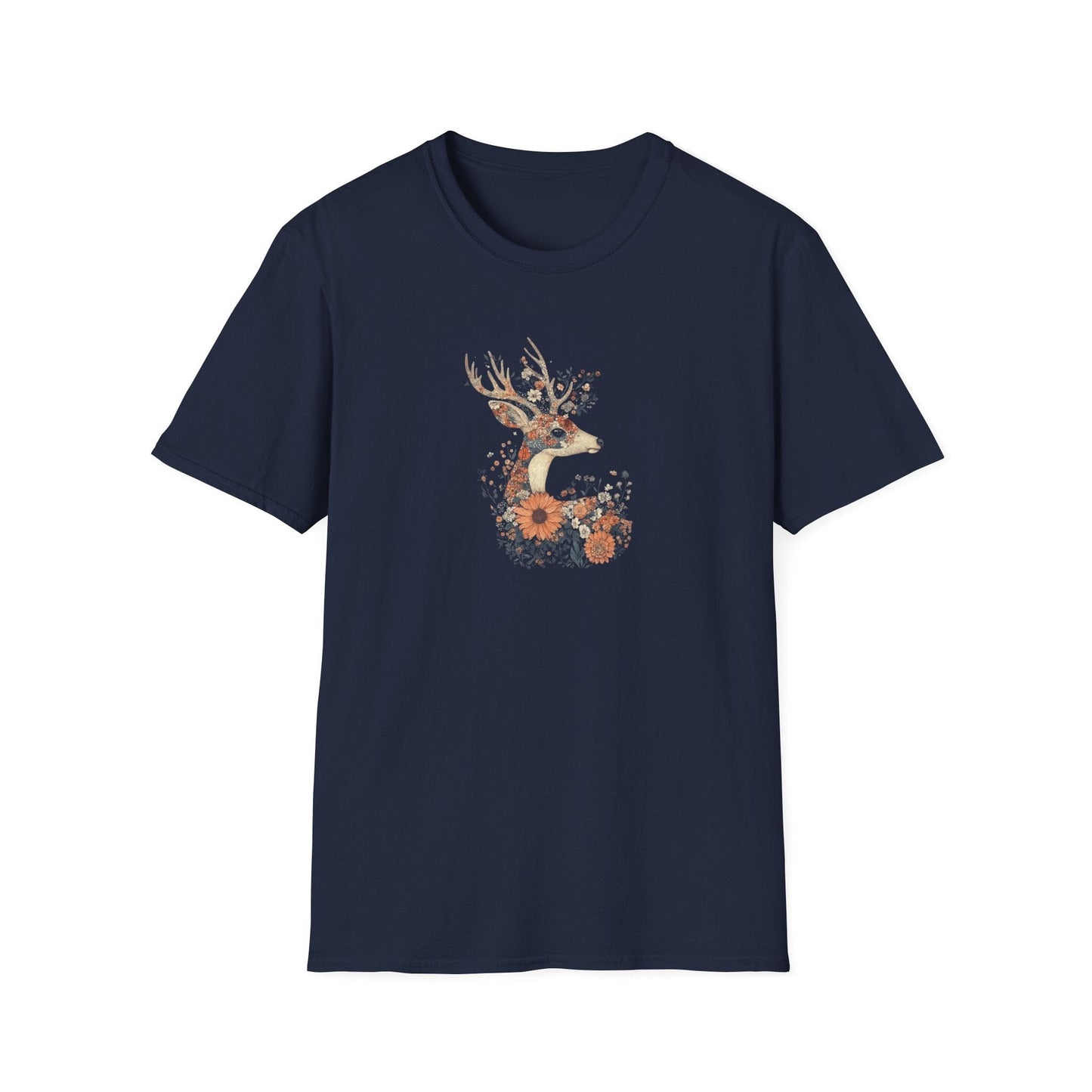 Floral Deer T-Shirt