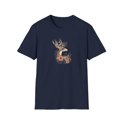 Floral Deer T-Shirt