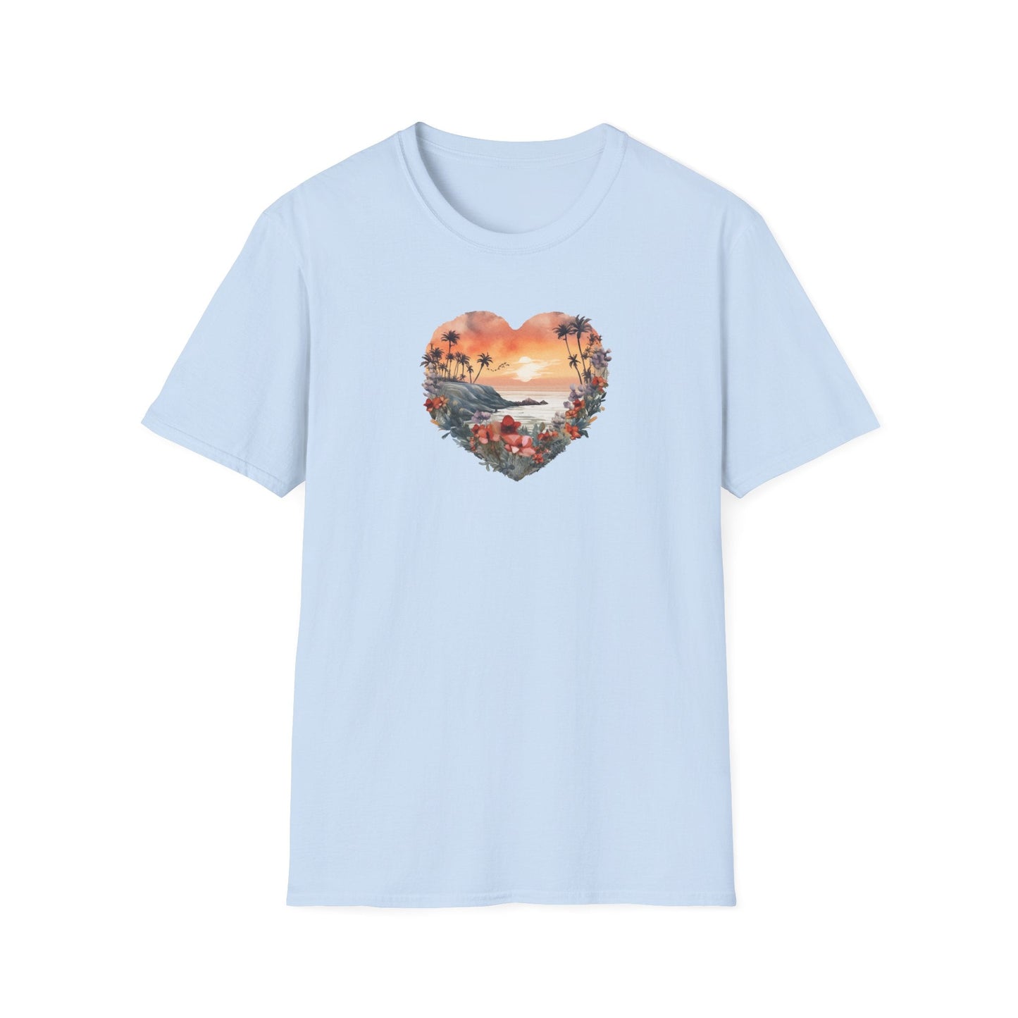 Sunset At Beach T-Shirt