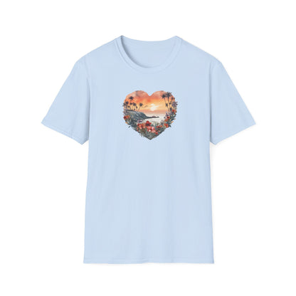 Sunset At Beach T-Shirt