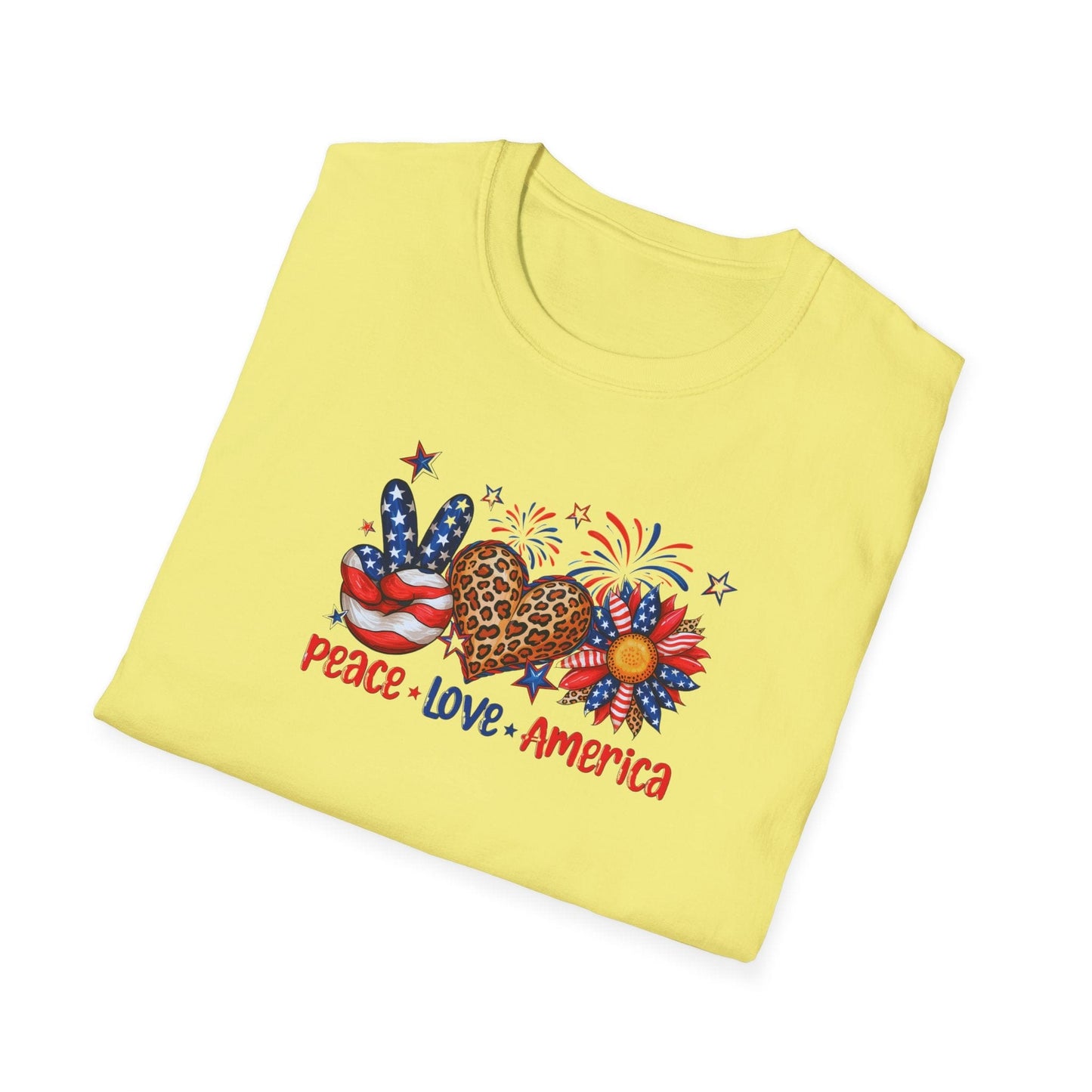 Peace Love America T-Shirt