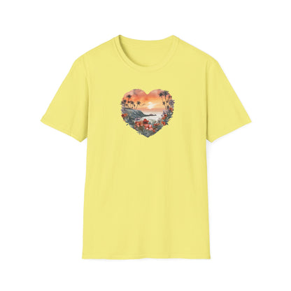 Sunset At Beach T-Shirt