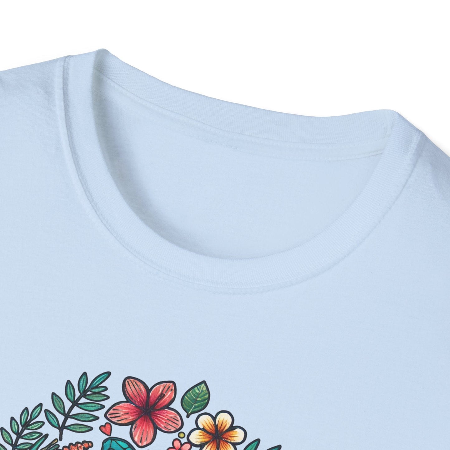 Floral Turtle T-Shirt