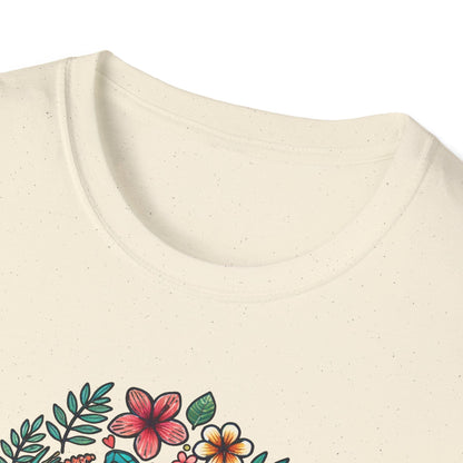 Floral Turtle T-Shirt