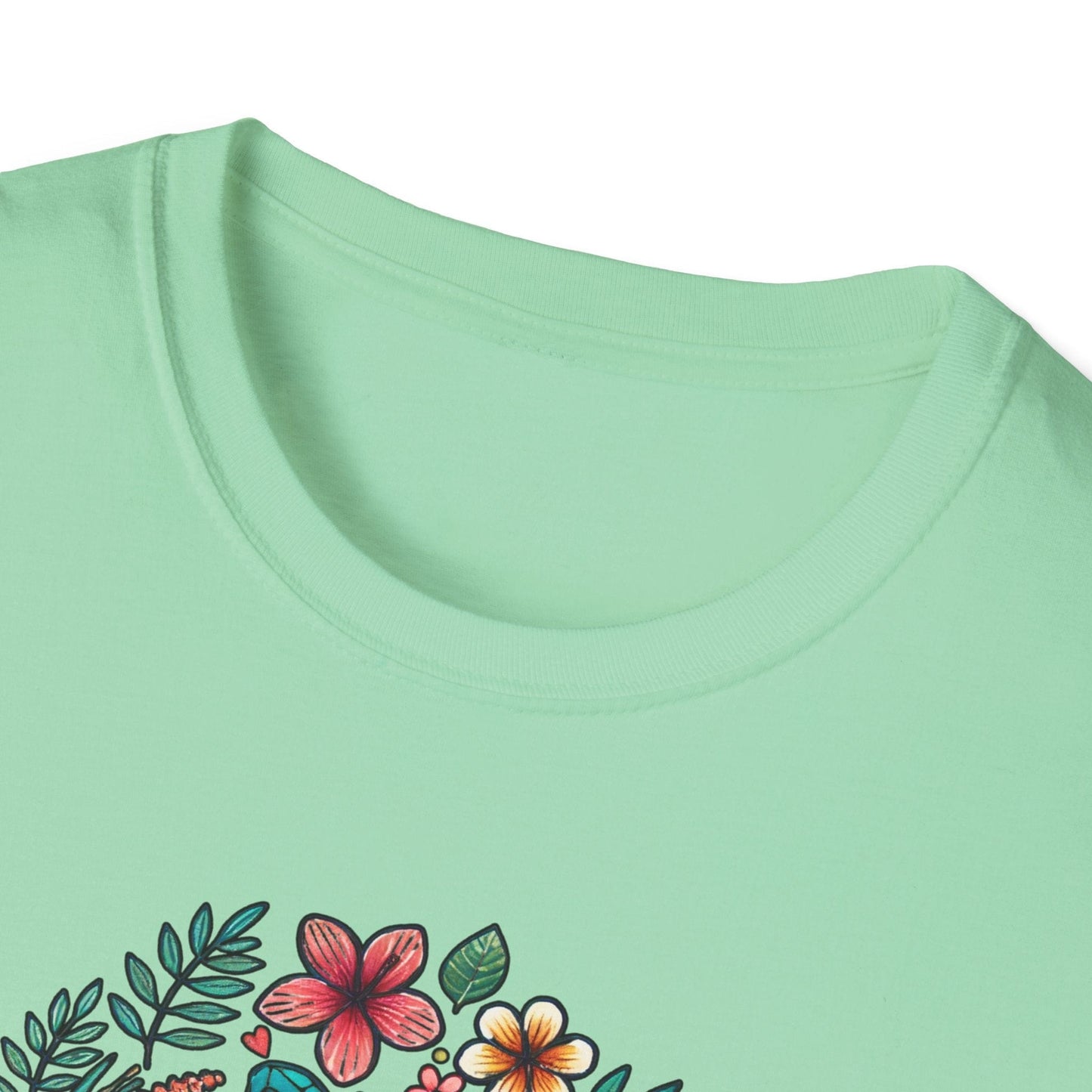 Floral Turtle T-Shirt