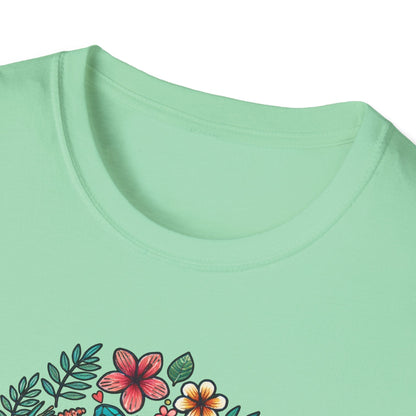 Floral Turtle T-Shirt