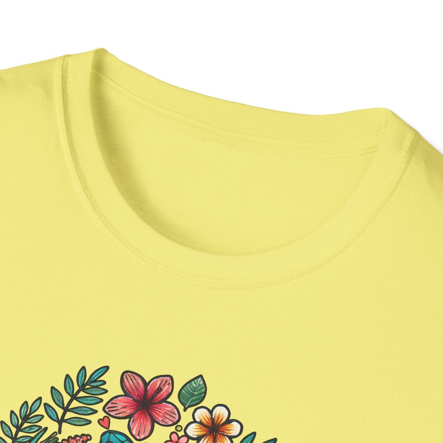 Floral Turtle T-Shirt