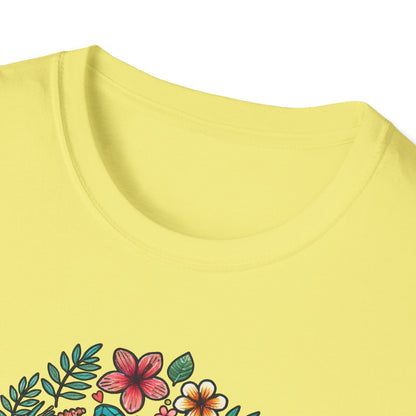 Floral Turtle T-Shirt