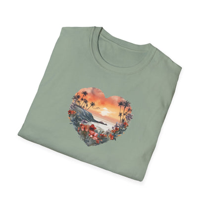 Sunset At Beach T-Shirt