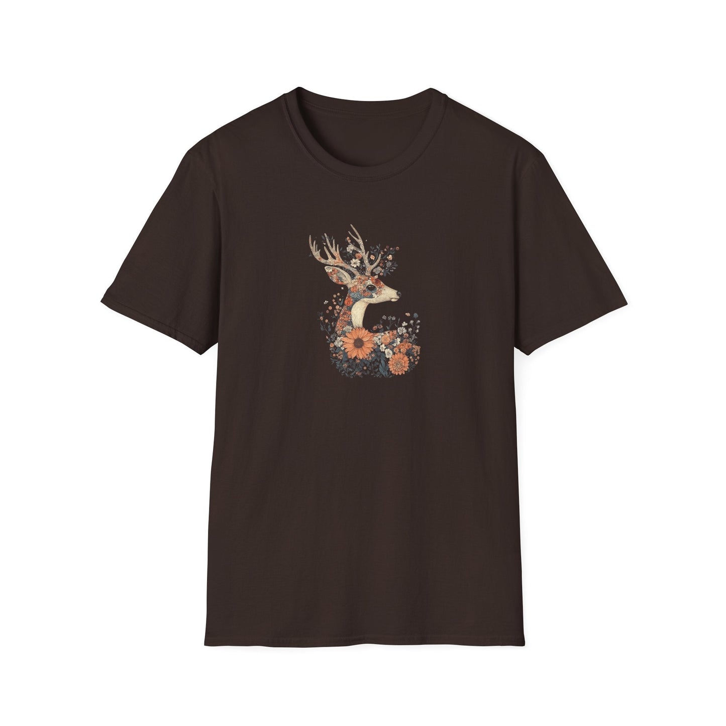 Floral Deer T-Shirt