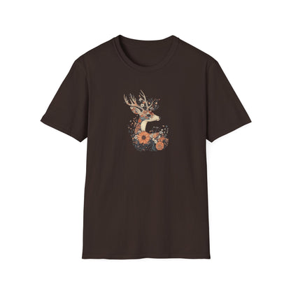 Floral Deer T-Shirt