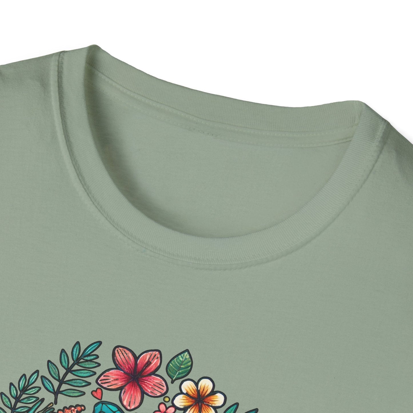 Floral Turtle T-Shirt