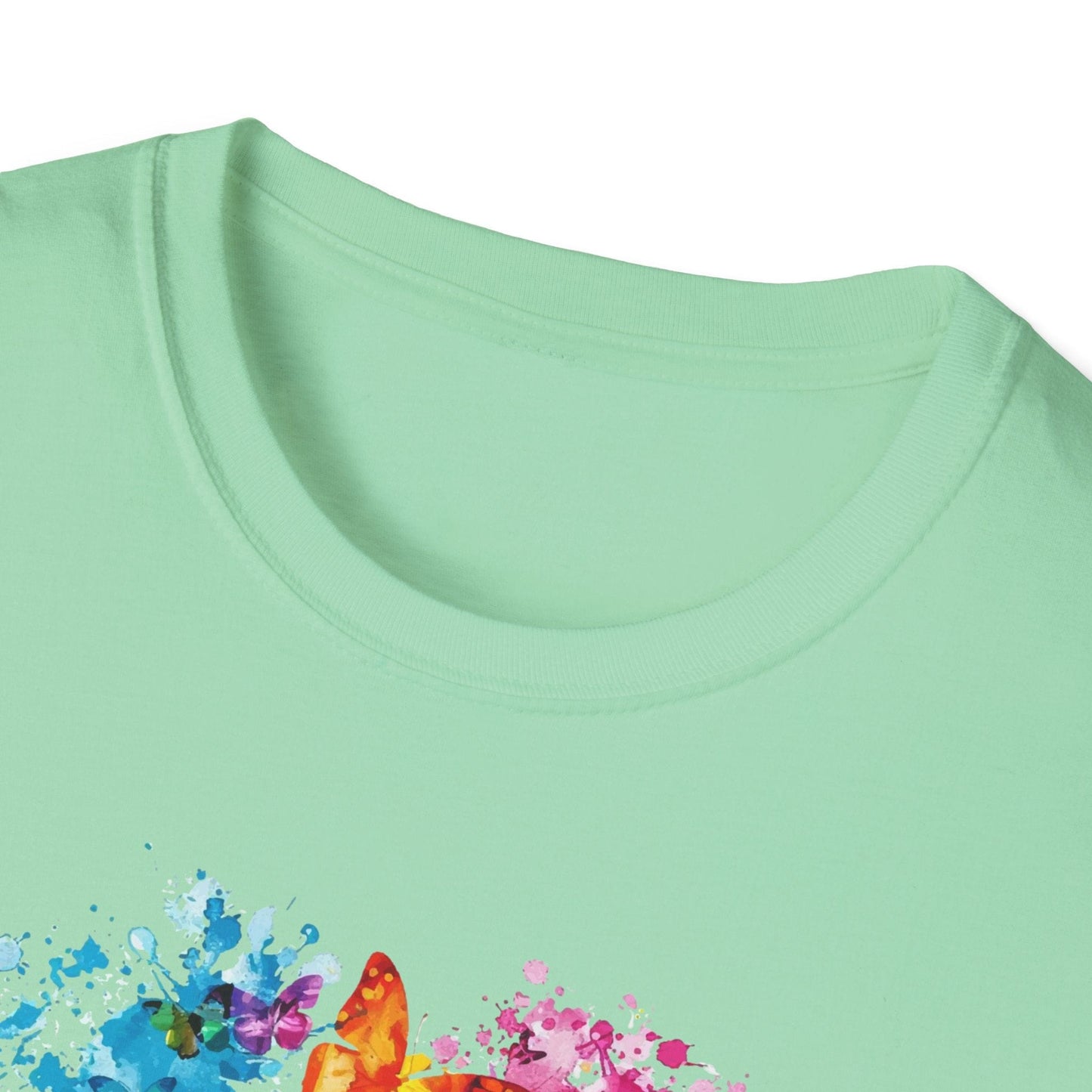 Distorted Colorful Heart T-Shirt