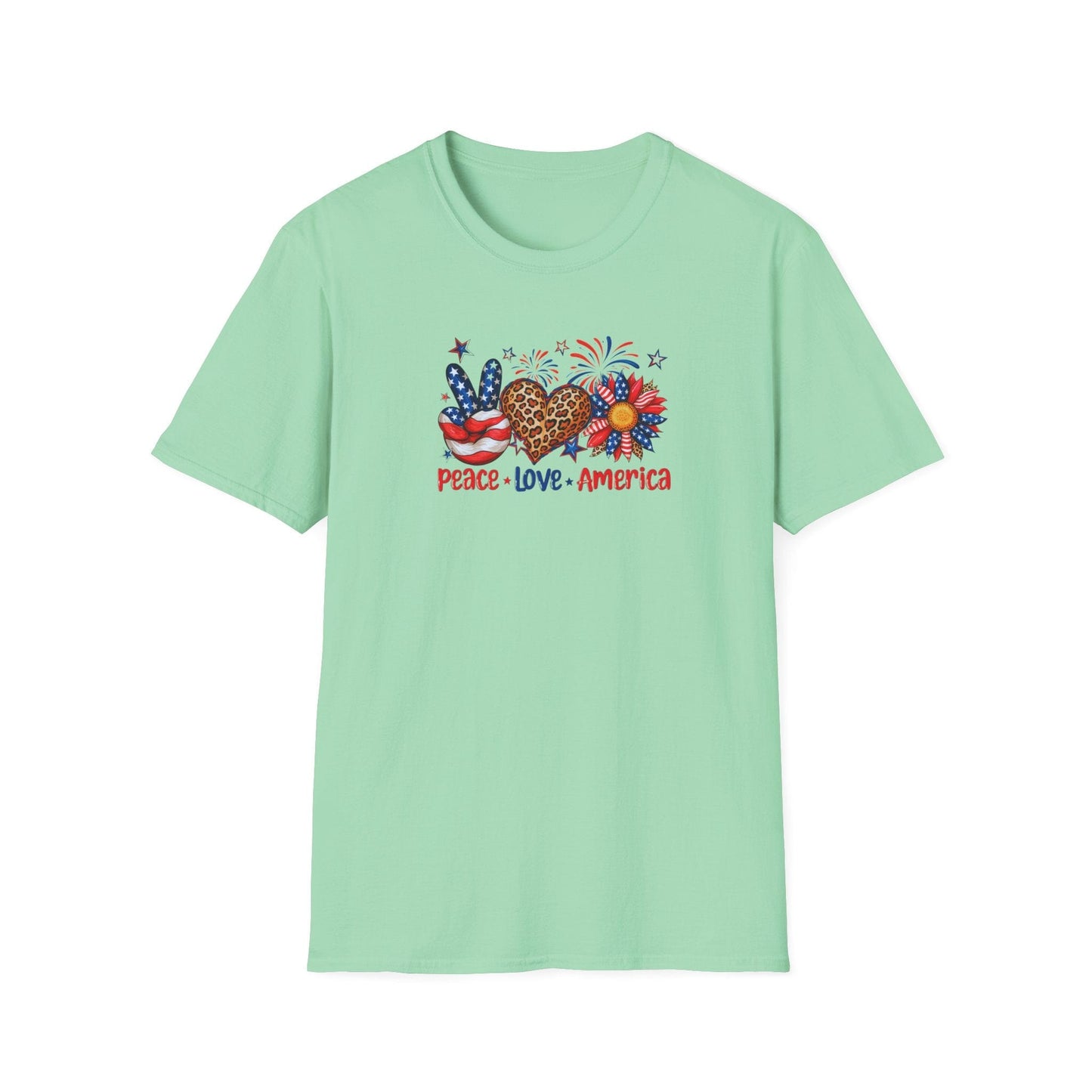 Peace Love America T-Shirt